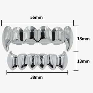 Silver Vampire Grillz